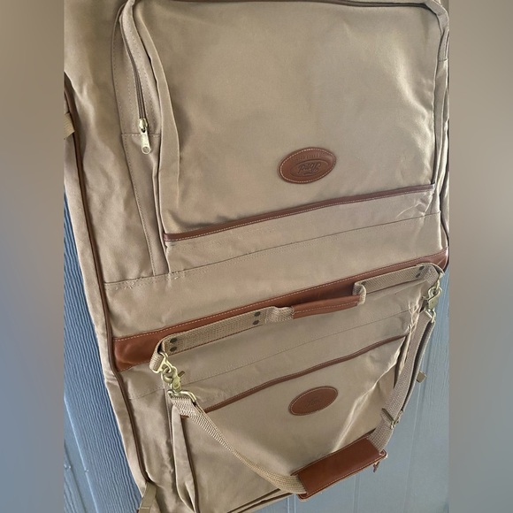 Vintage Ford Eddie Bauer Edition Heavyweight Canvas/Leather Suitbag​ - Picture 6 of 8